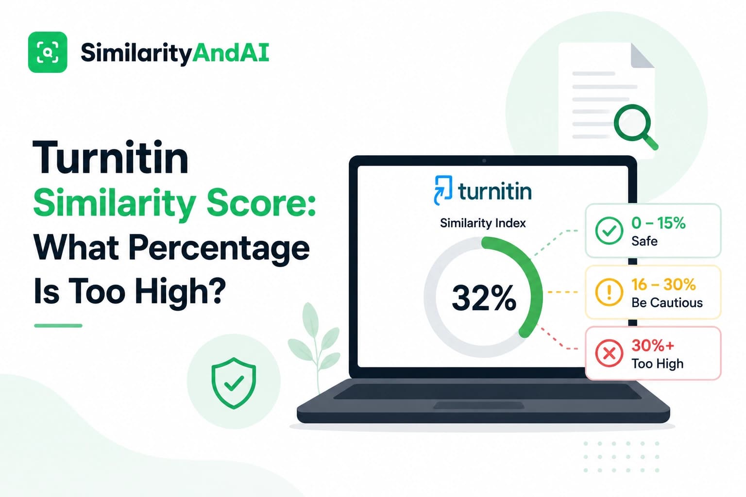 Turnitin Similarity Score: What Percentage Is Too High?