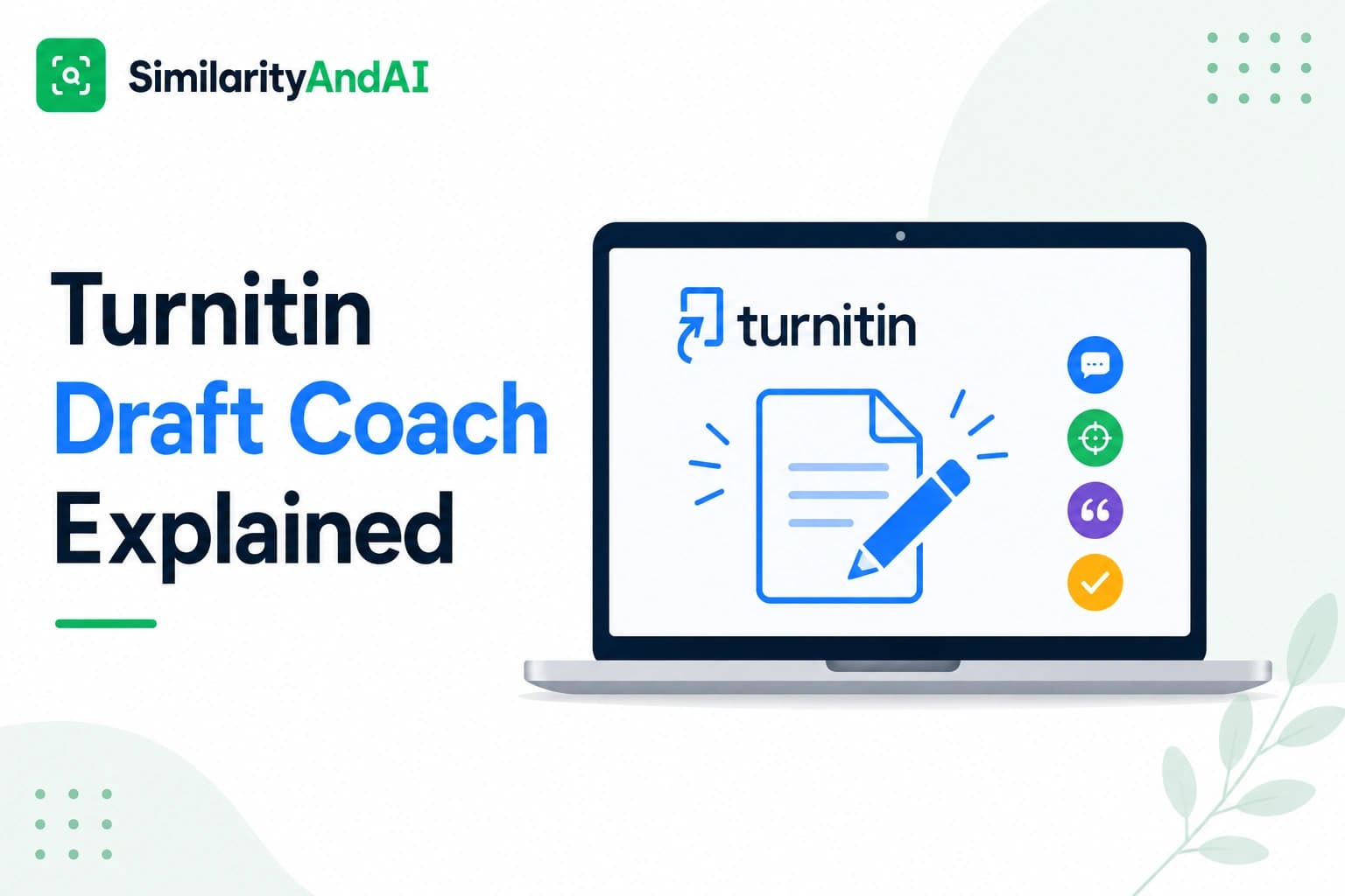 Turnitin Draft Coach: What It Is, Who Gets Access, and What It Actually Checks