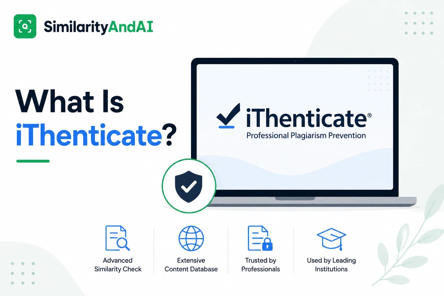 What Is iThenticate? How It Differs From Turnitin (and Why You Can't Use It as a Student)